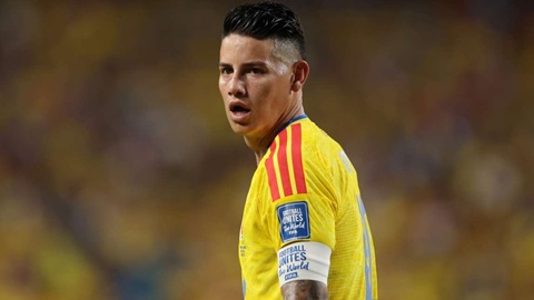 James Rodriguez từ giã ĐT Colombia